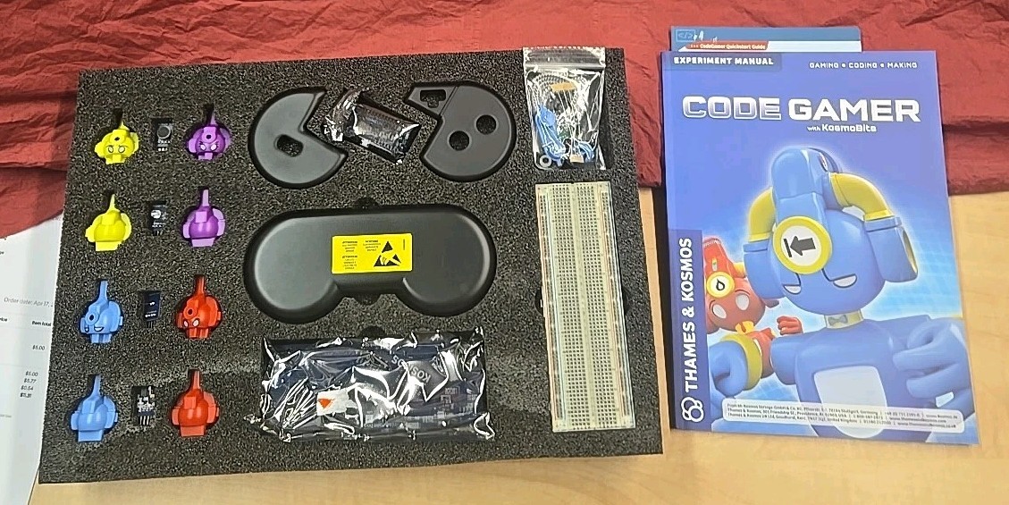 CIB! Thames & Kosmos Code Gamer with KosmoBits Arduino Coding Game and Workshop