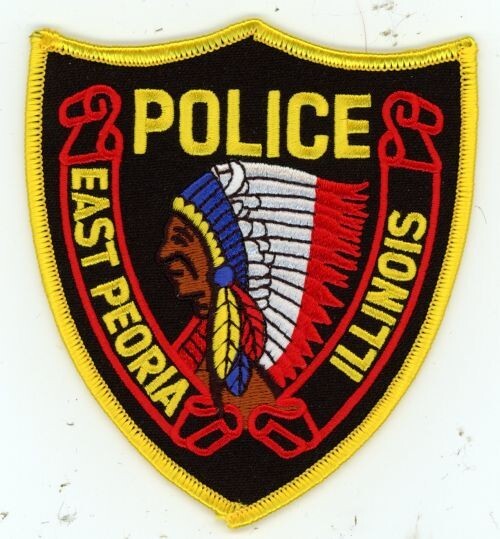 ILLINOIS IL EAST PEORIA POLICE NICE SHOULDER PATCH SHERIFF