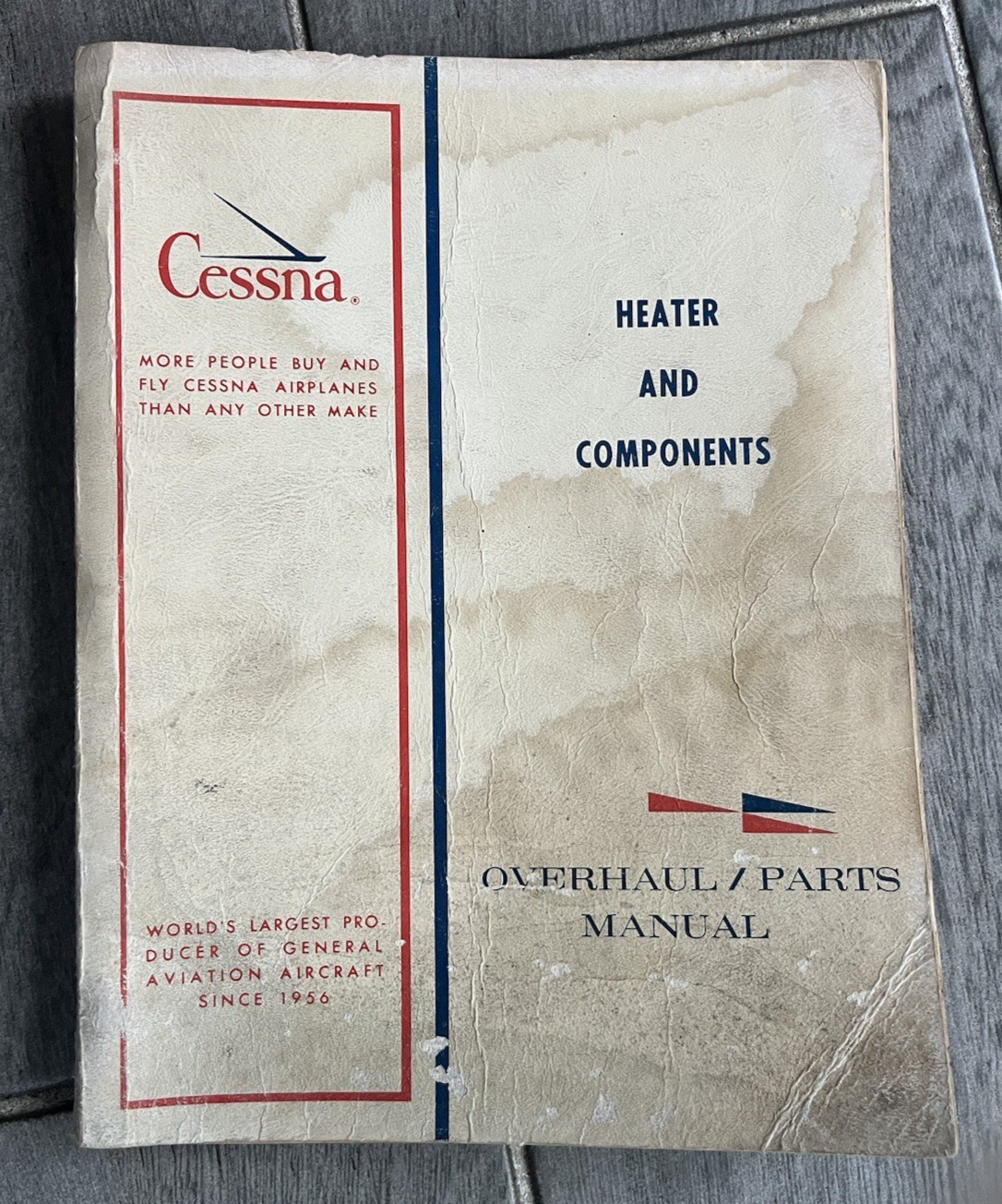 1977 Cessna Heaters and Components Overhaul Parts Manual D5428-2-13 Orig.  Read