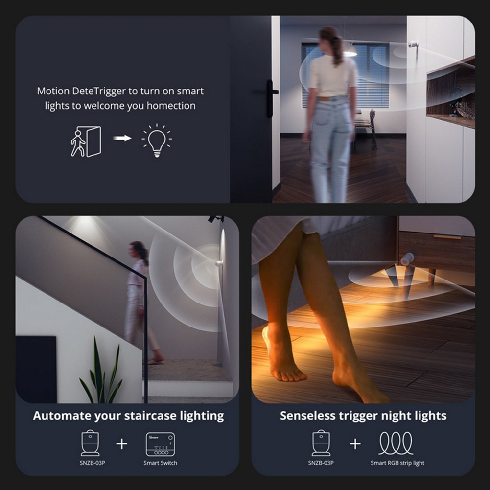 Simple Installation Wireless Motion Sensor for Effortless Home Automation