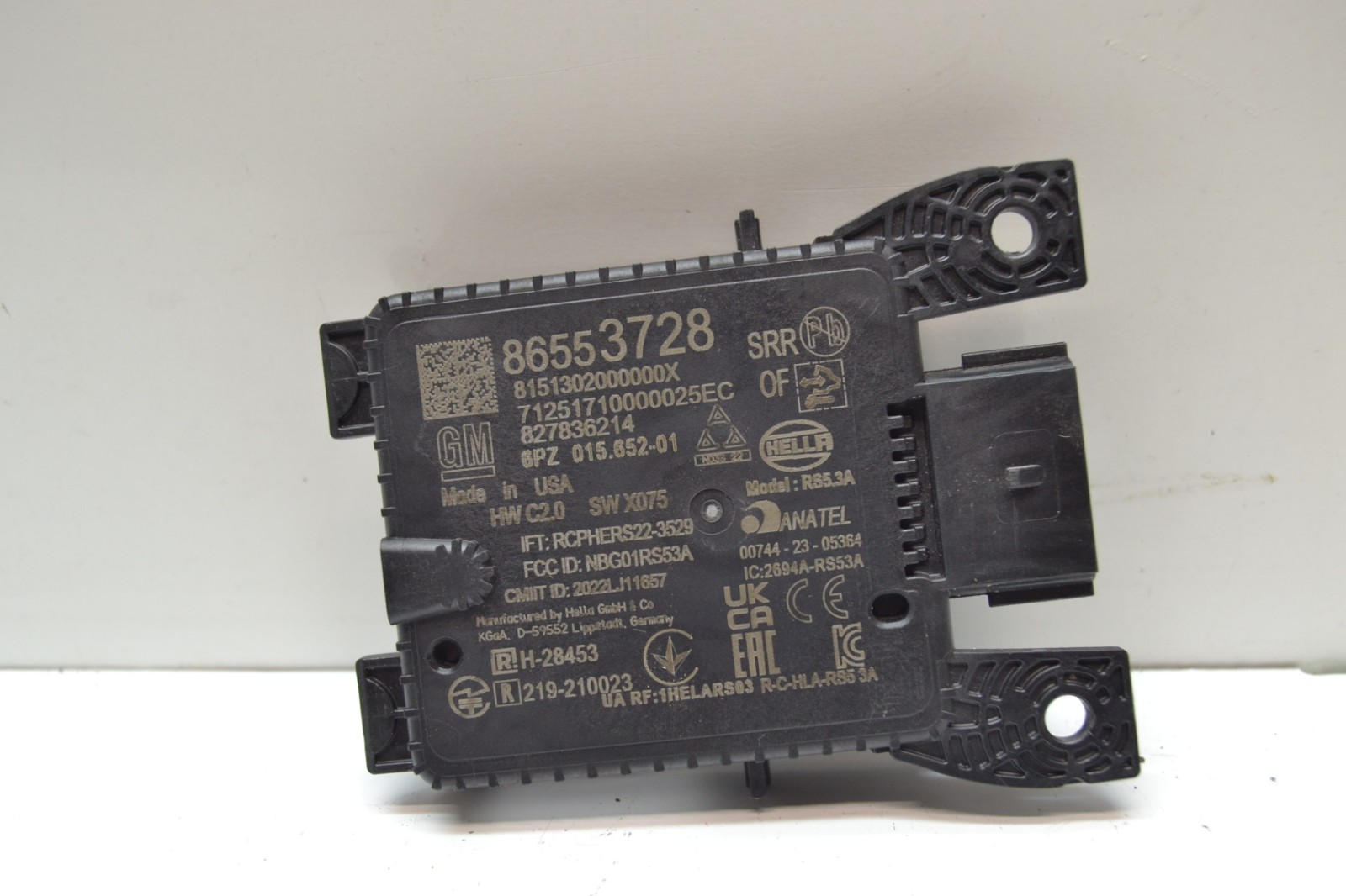 2025 CHEVROLET EQUINOX FRONT CENTER BLIND SPOT RADAR SENSOR MODULE OEM