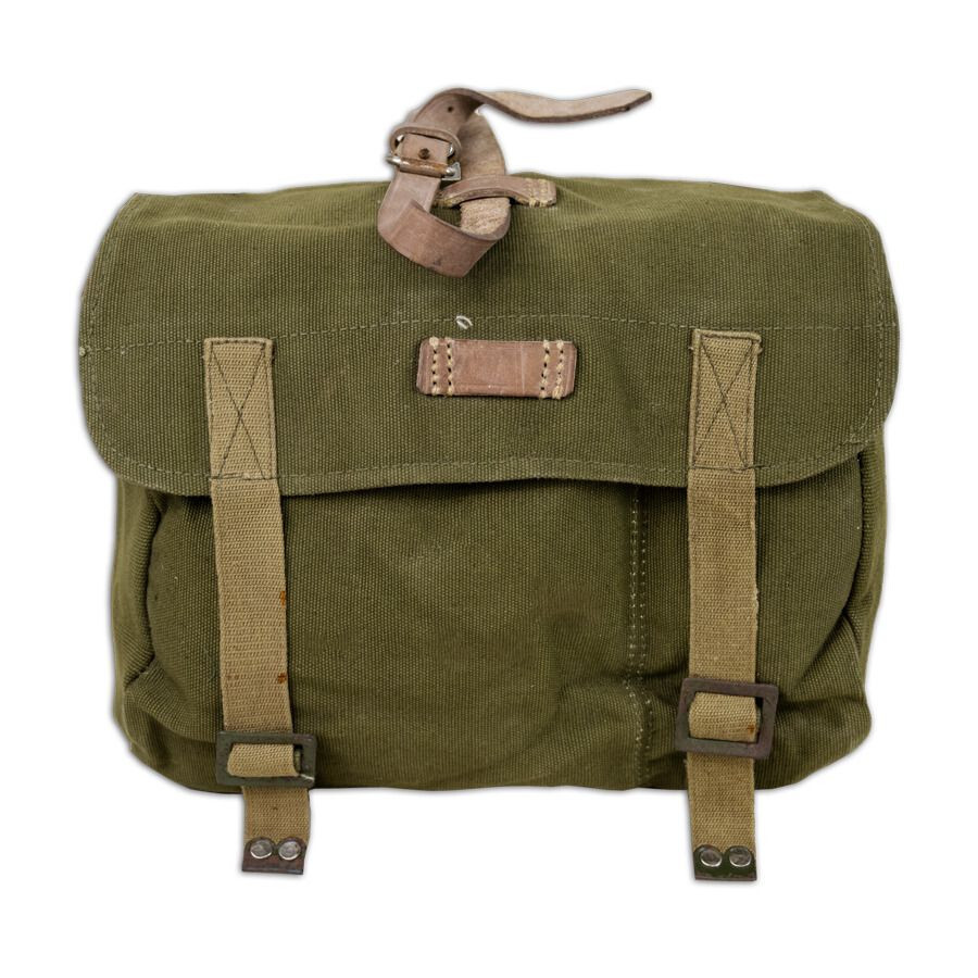 Romanian Military Vintage Canvas Shoulder Bag, Used.