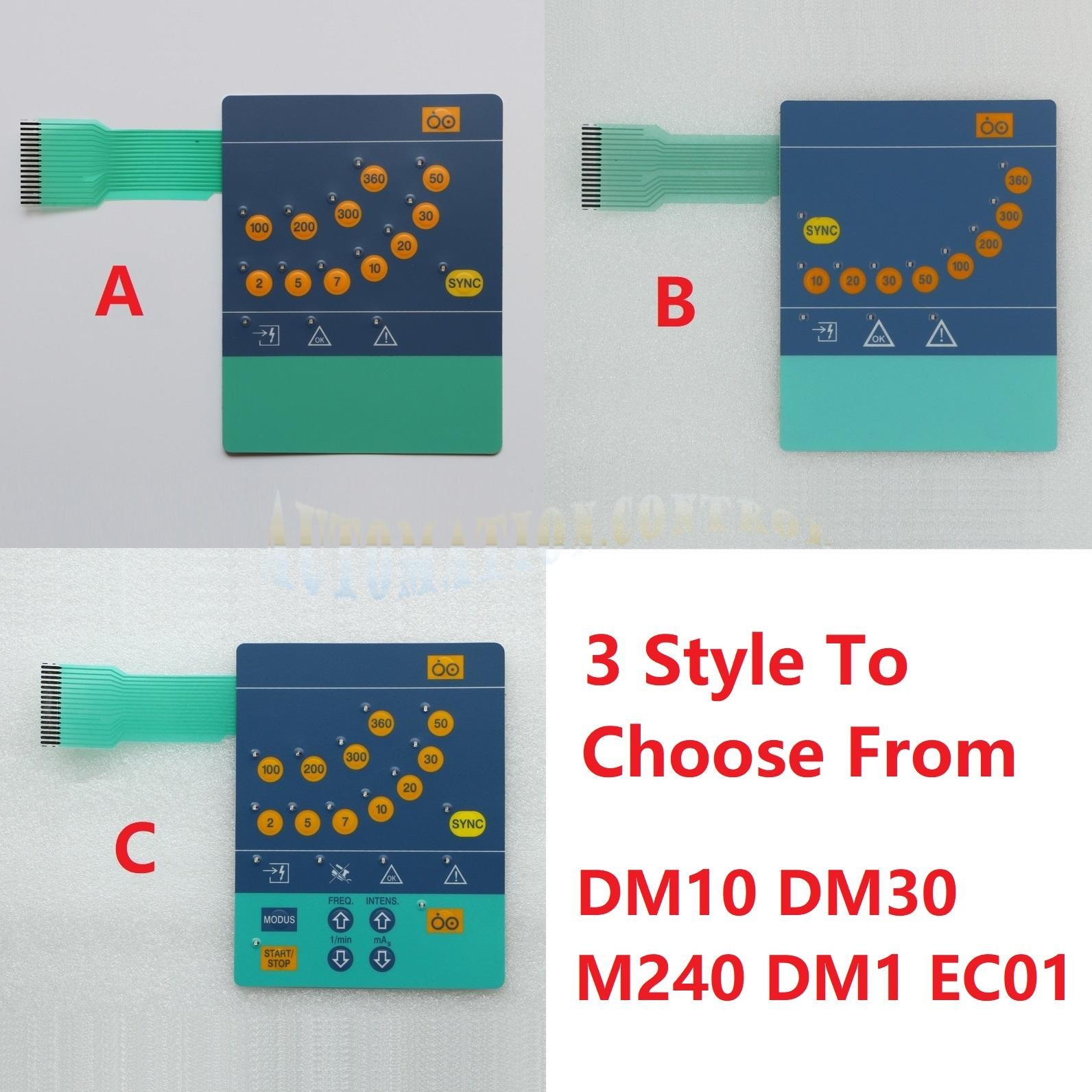 For Defi-Monitor Joule DM10 DM30 M240 DM1 EC01 Membrane Keypad Protective Film