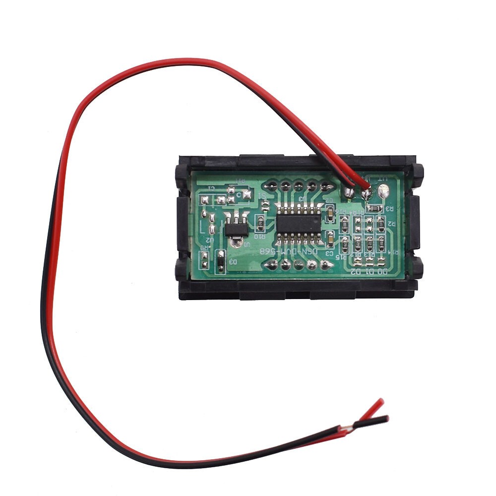 6 PACK DC 4.5-30V 3Digital Display Voltage Meter Voltmeter Panel Motorcycle