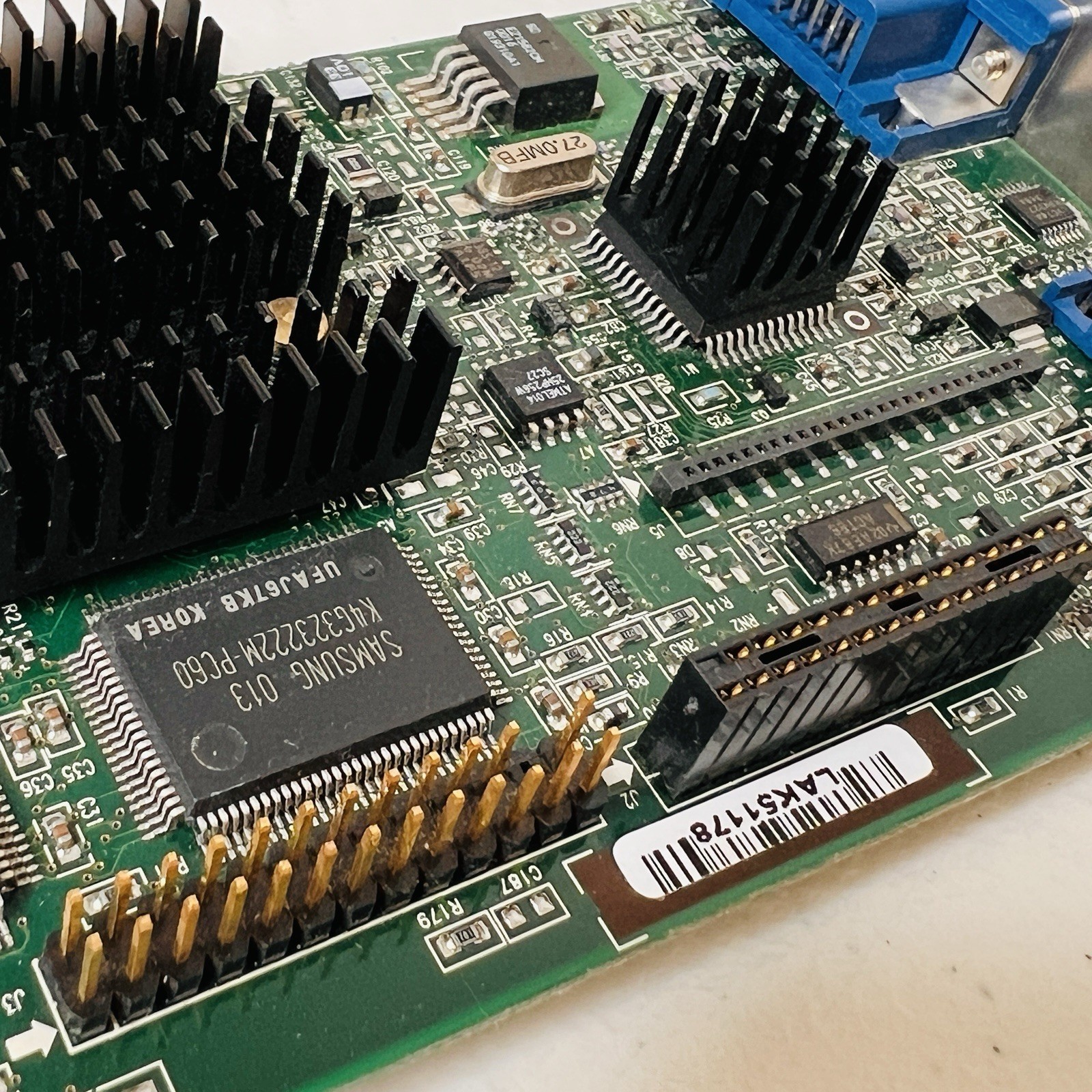 Vintage MATROX 905-04 REV-B 405G Samsung 013MT02740 One Piece USED Graphics Card