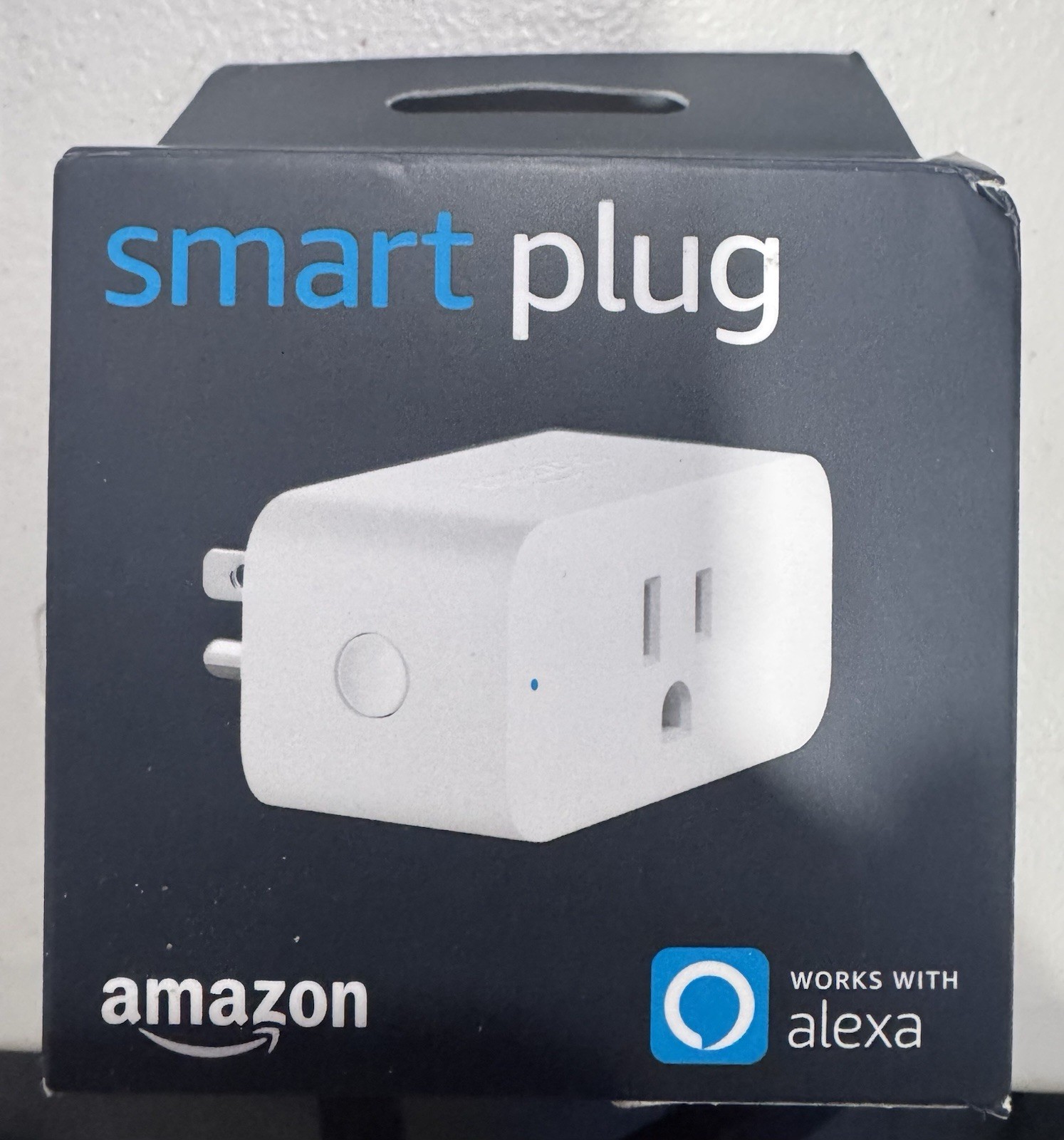 Amazon Smart Plug - White - Works with Alexa to Provide Voice Control To Outlet