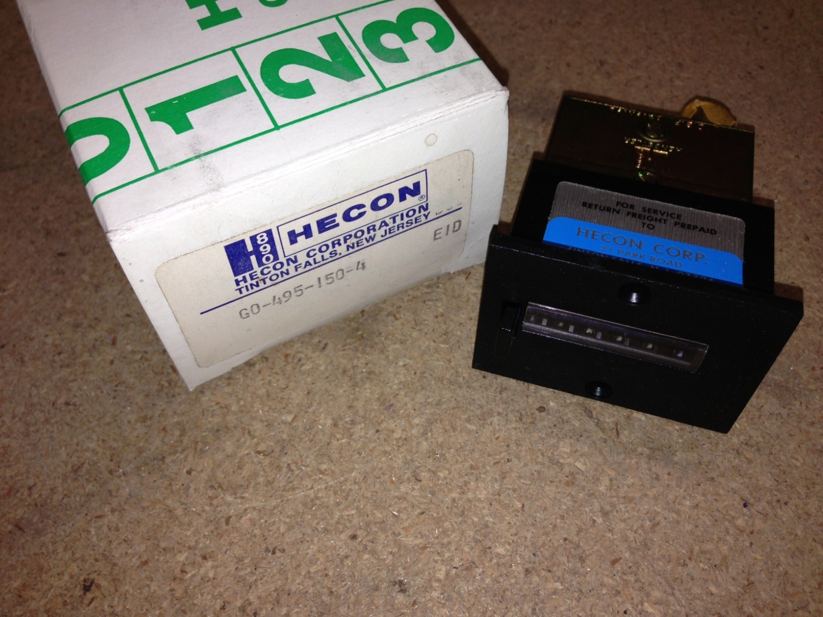 G0-495-150-4 Hecon Counter NIB