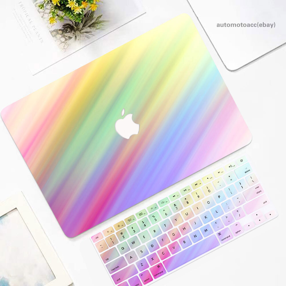 Abstract Sunshine Rainbow Case For Macbook M4  Pro 16 M3 Air 13 15 14 11 12 inch