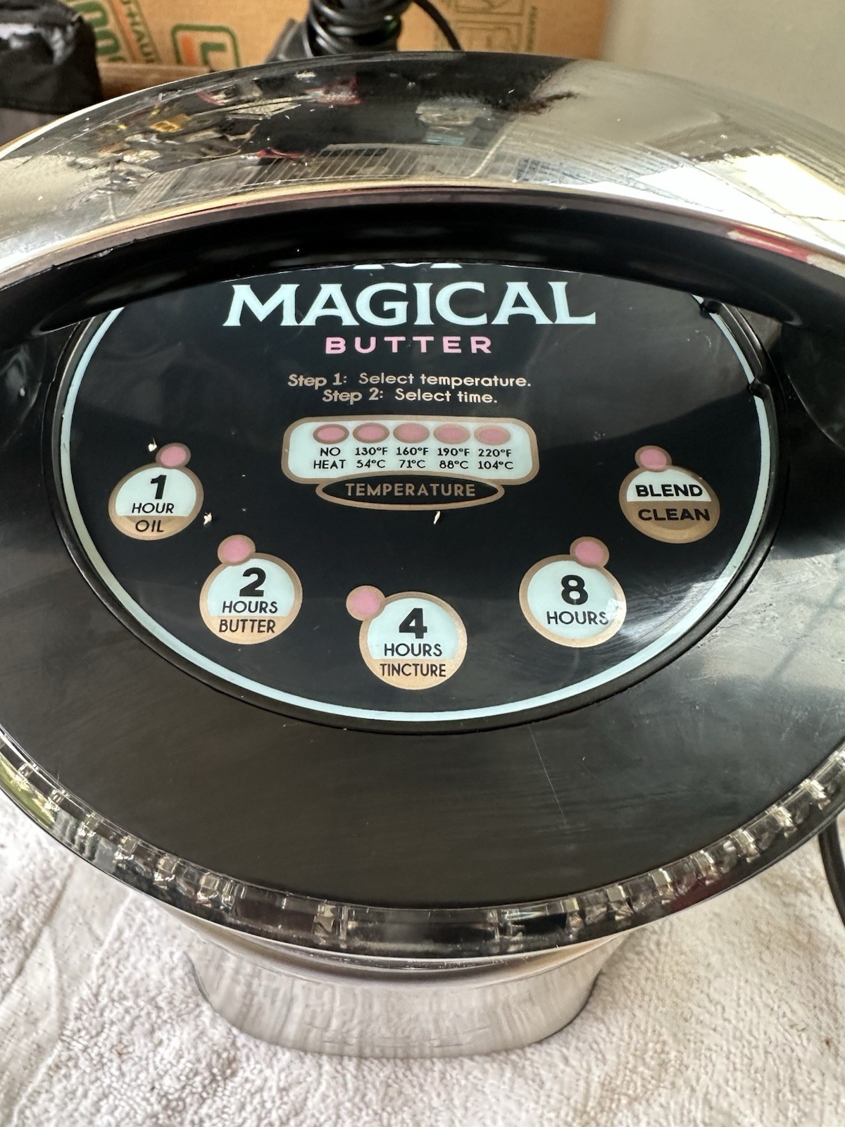 Magical Butter Machine MB2e Magic Maker 2 Herbal Extractor Oil Tincture Edibles