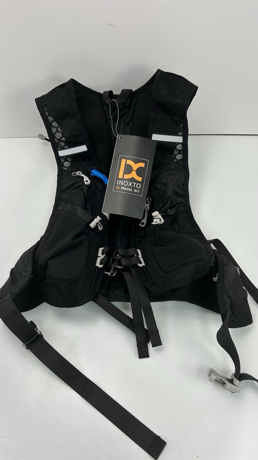Inoxto Travel Backpack Vest- Black