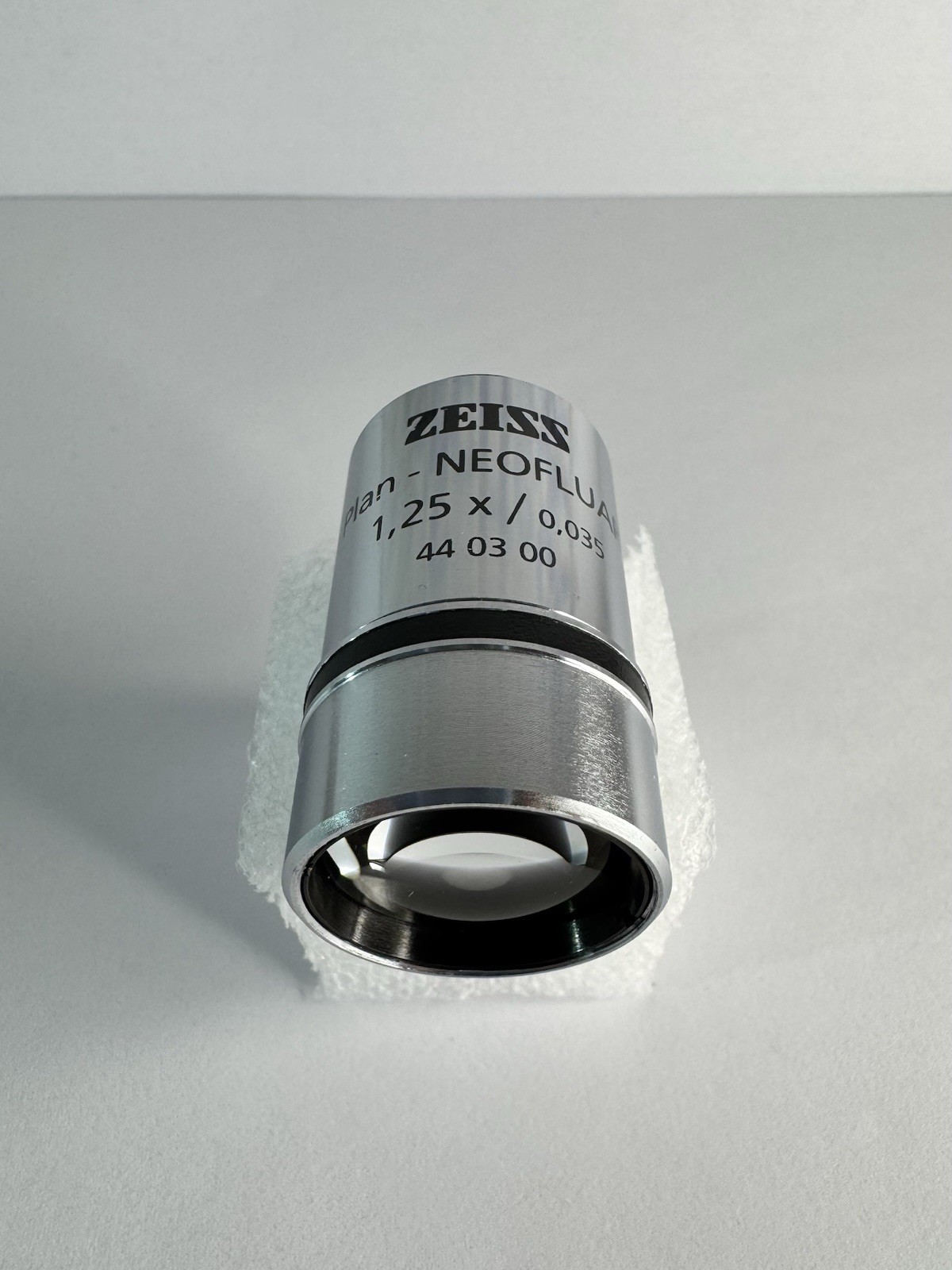 Zeiss Plan-Neofluar 1.25x/0.035 ∞/- RMS Microscope Objective Lens