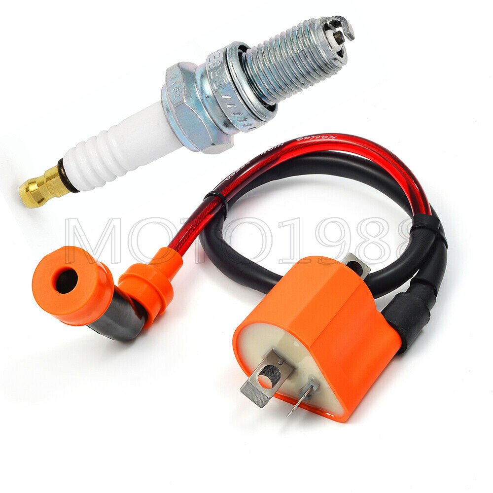Ignition Coil Pack & SPARK PLUG + CAP For Arctic Cat 500 4x4 1999-2009 3430-007