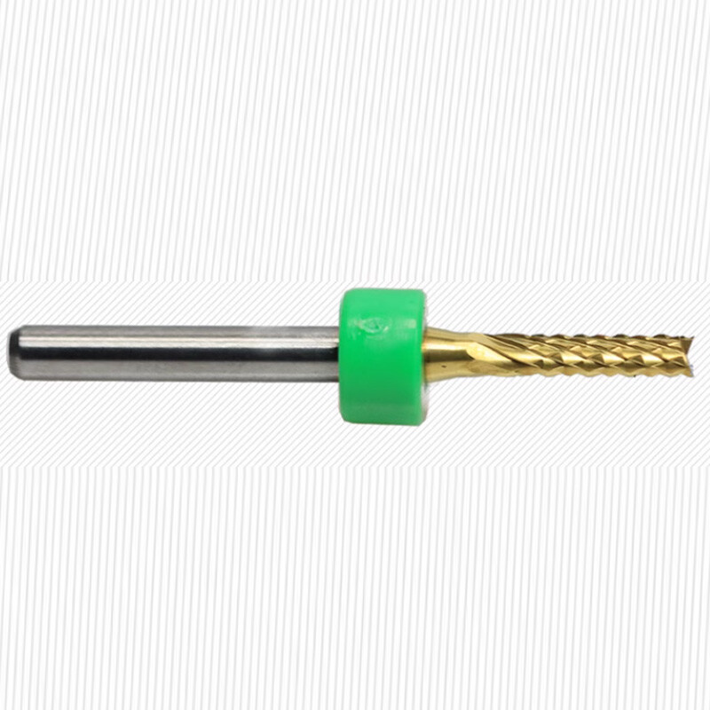 10pc Corn PCB Milling Cutter With Positioning Ring TIN Coating Engraving/PVC/CNC