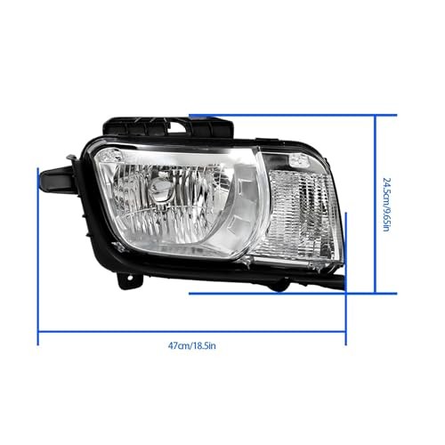 Halogen Replacement Headlights for Passenger and Driver Sides
