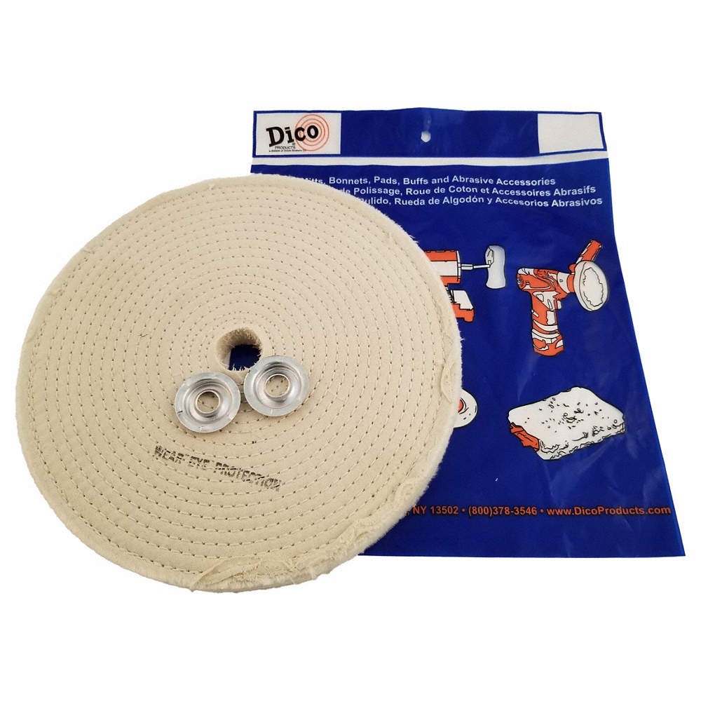 DICO 526-40-10 Buffing Wheel,10 in dia. Overall 817FA7