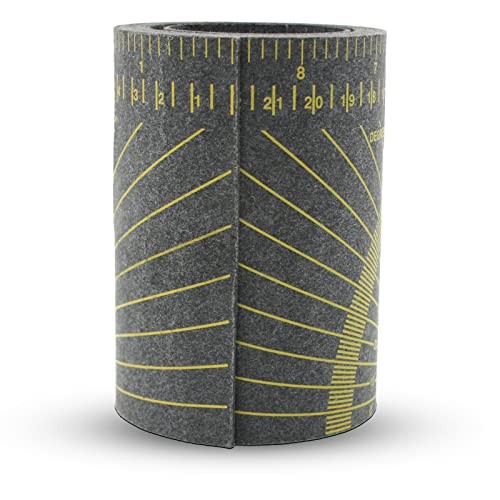 Pipe Wrap Around, Black Pipe Measuring Tool, Flex Angle Measuring and Marking