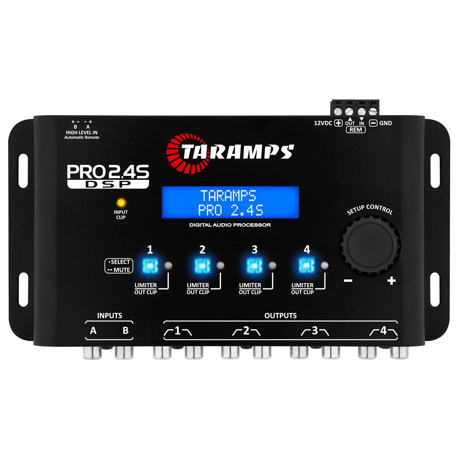 Pro 2.4S DSP Crossover Full Digital Signal Processor and Equalizer with Sequence