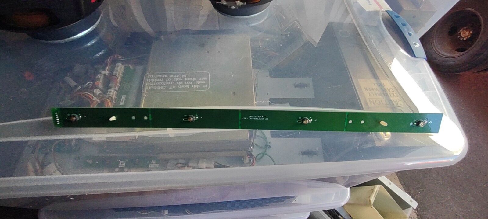 rowe starglow arcade jukebox light pcb part #3