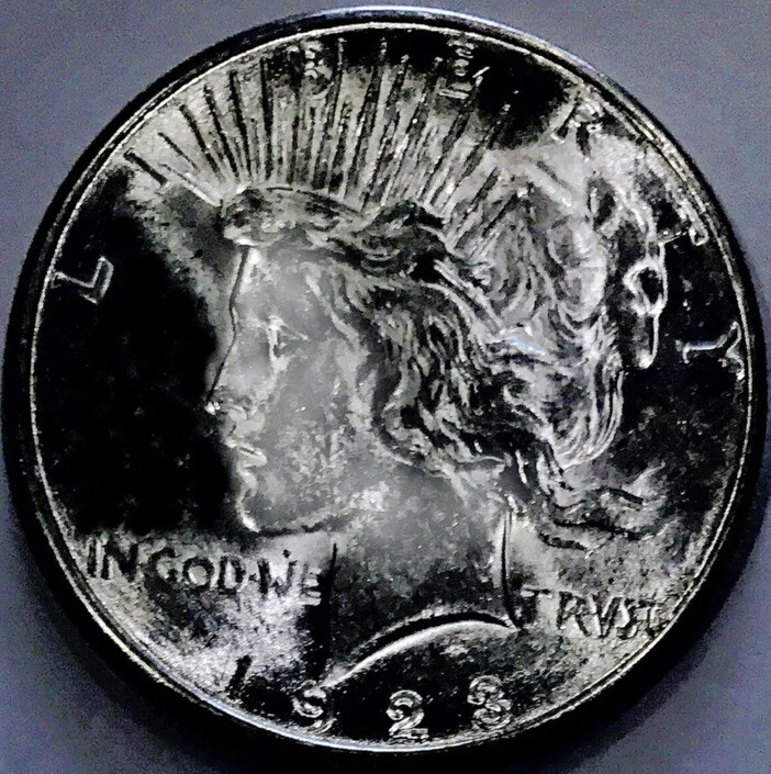 ⭐️1923 S PEACE DOLLAR⭐️EXTREME RARITY! MS+++++⭐️PREMIUM EXAMPLE⭐️WOW⭐️