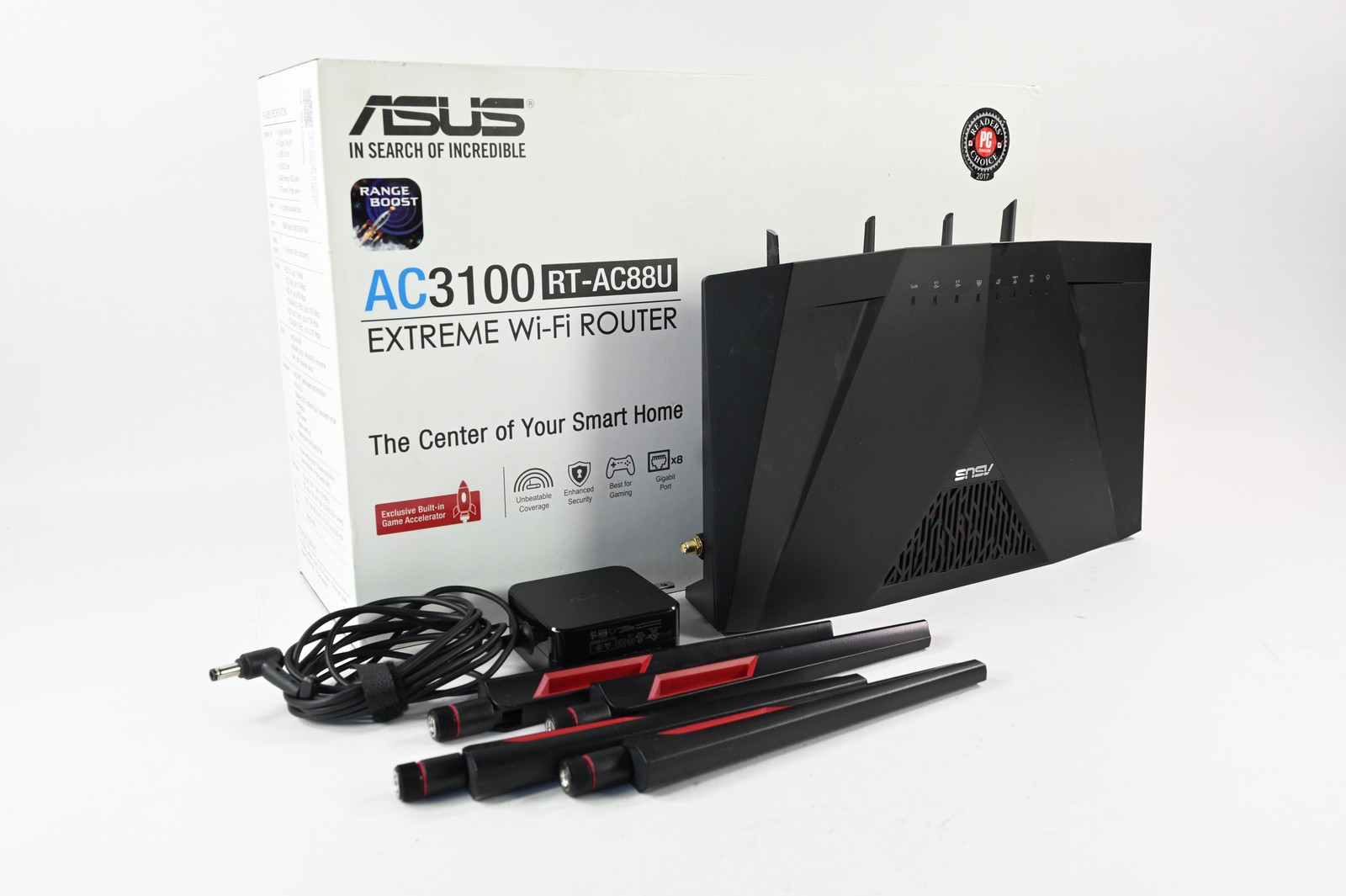 Asus AC3100 RT-AC88U Extreme Wi-Fi Router #G553