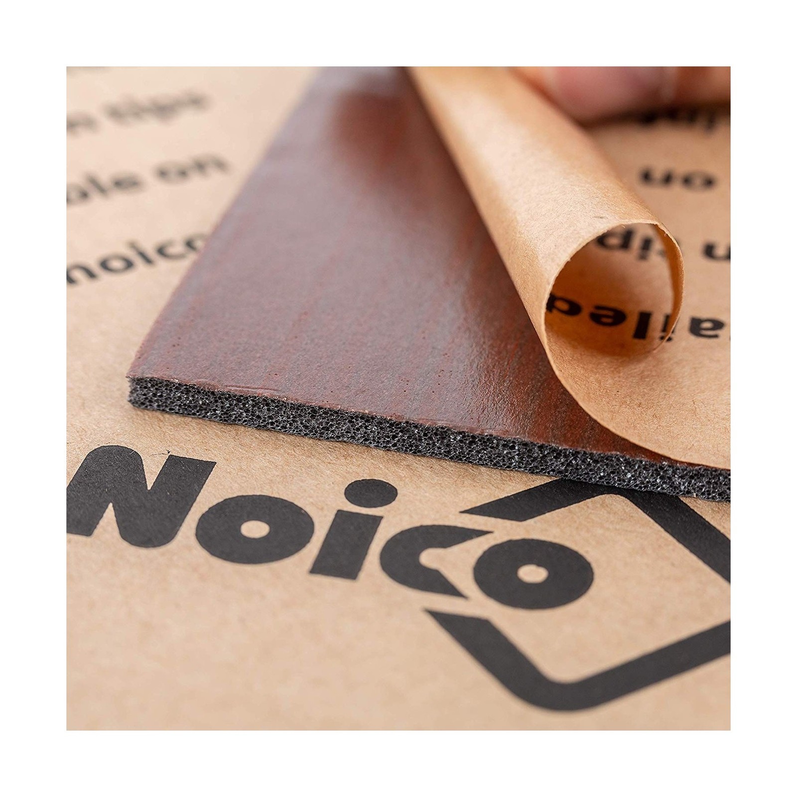 Noico Red 150 mil (4mm) 36 sqft (3.4 sqm) Noico Liner Car Heat &Sound Insulation