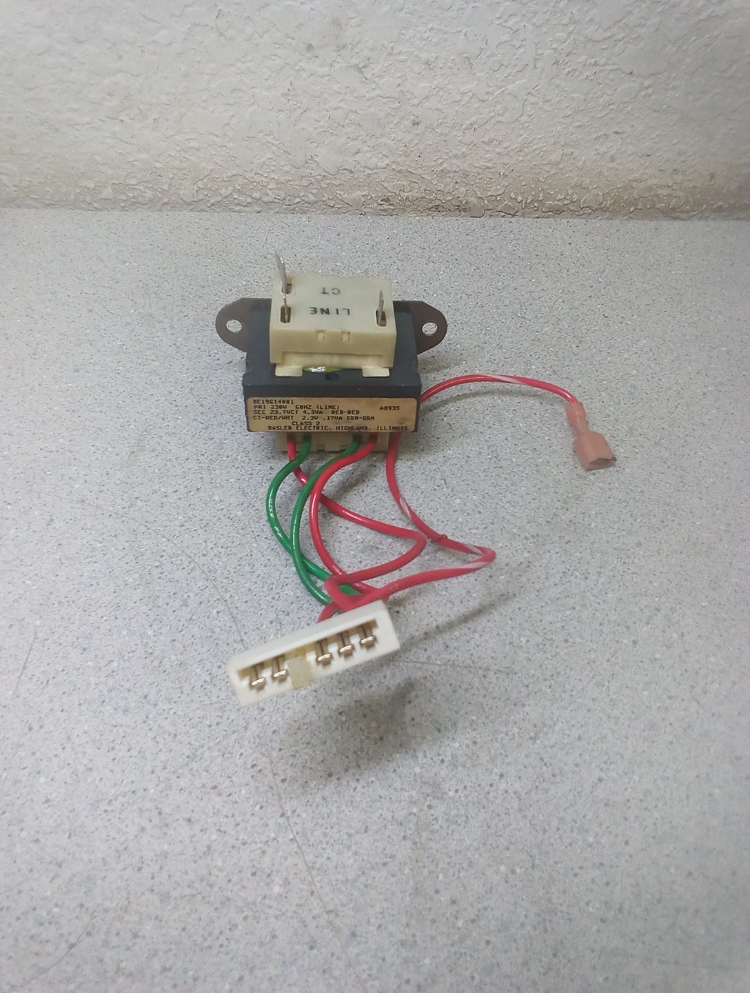 Balser Electric Transformer BE19614001