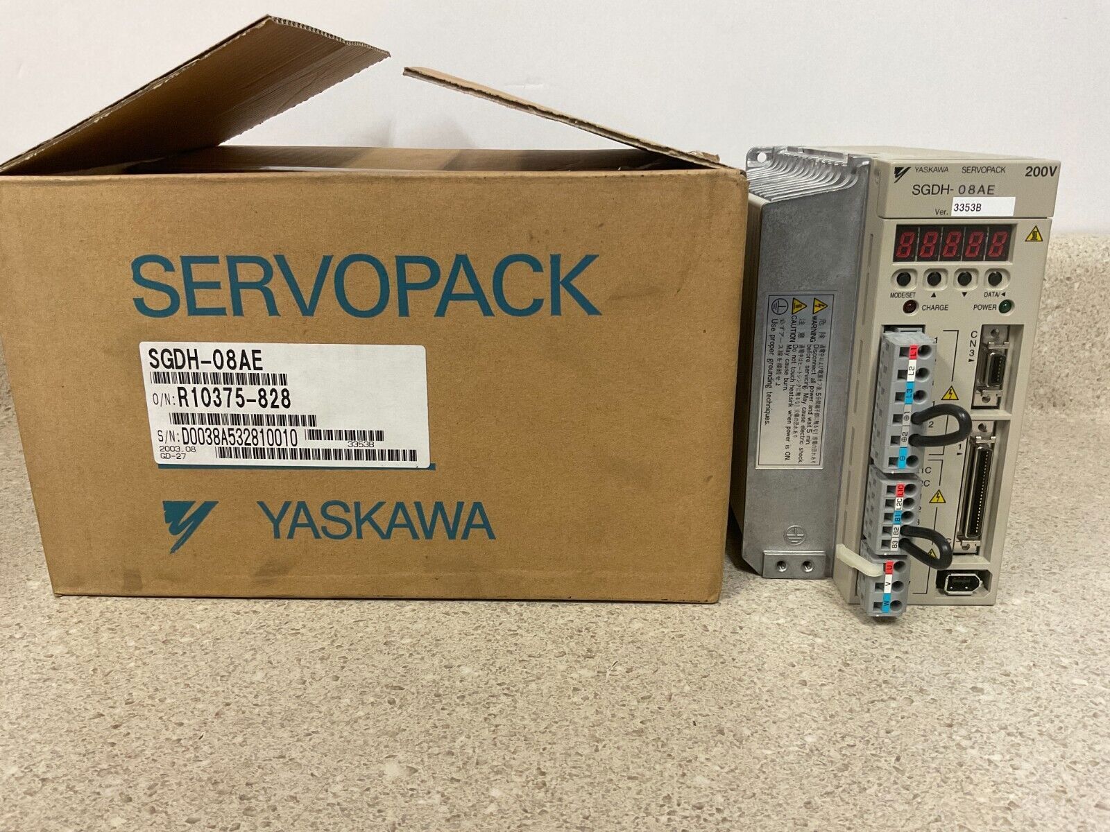 1PC New In Box Yaskawa SGDH-08AE AC Servo Drive SGDH08AE Expedited Ship