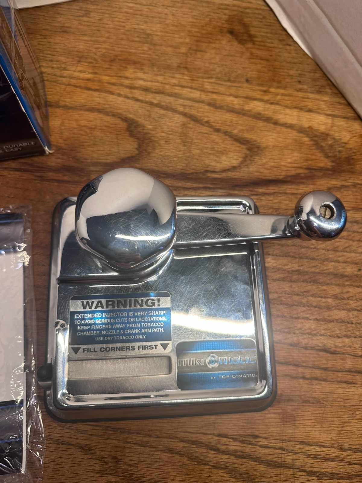 TOP-O-MATIC mikromatic king size cigarette machine