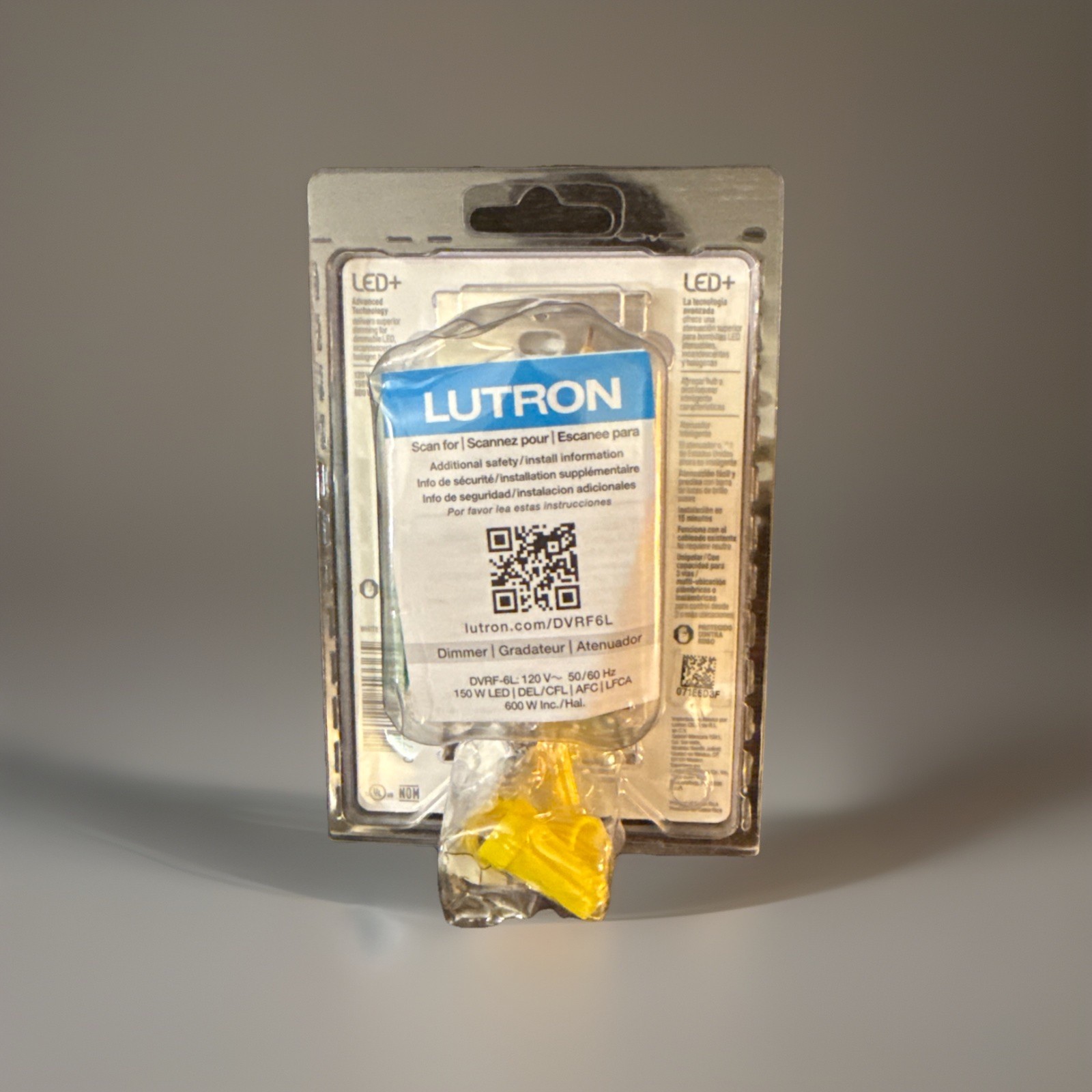 LUTRON DIVA Smart Dimmer LED+ White (DVRF-6L-WH-R) *NEW*