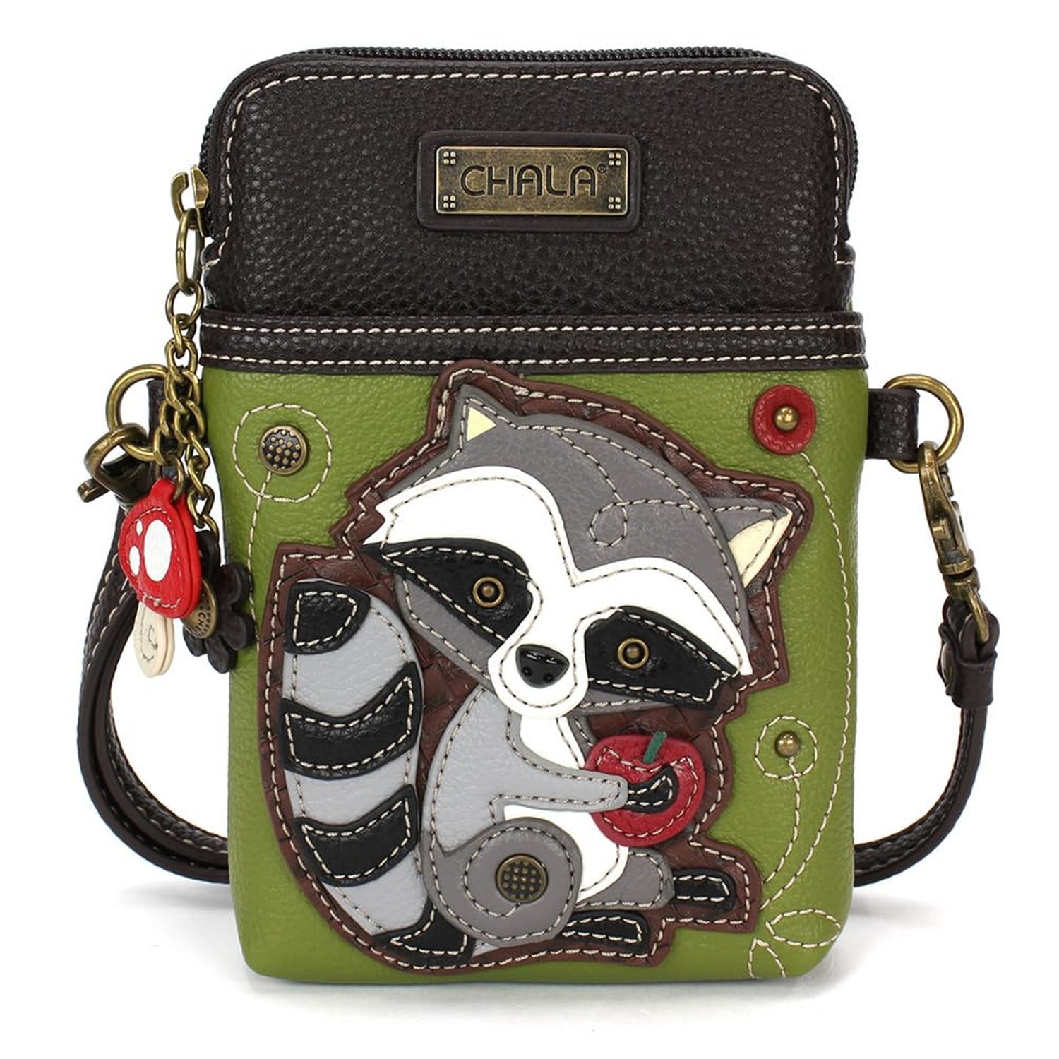 CHALA Woodland Animal Collection Cell Phone Crossbody Purse-Women PU Leather/...
