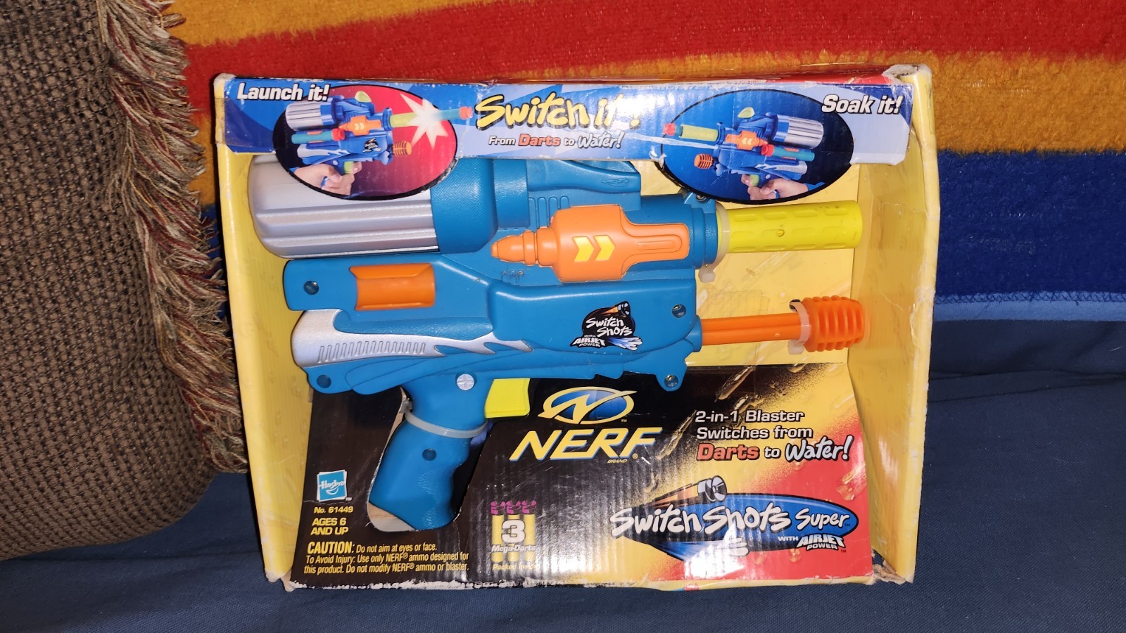 Nerf Switch Shots Super 1999 Hasbro Brand New