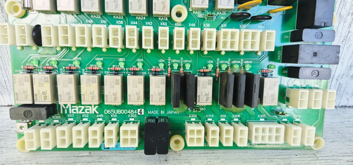 Mazak D65UB004844 PC board - Marked Bad