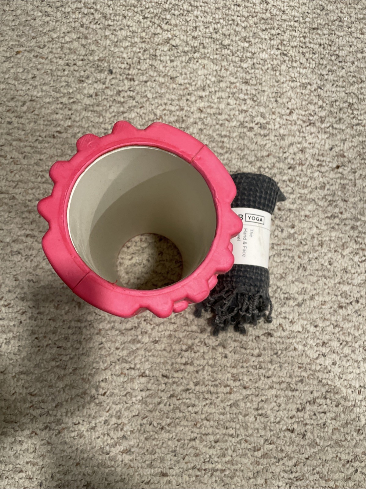 Foam Roller Deep Tissue Massager With Hand & Face Towel