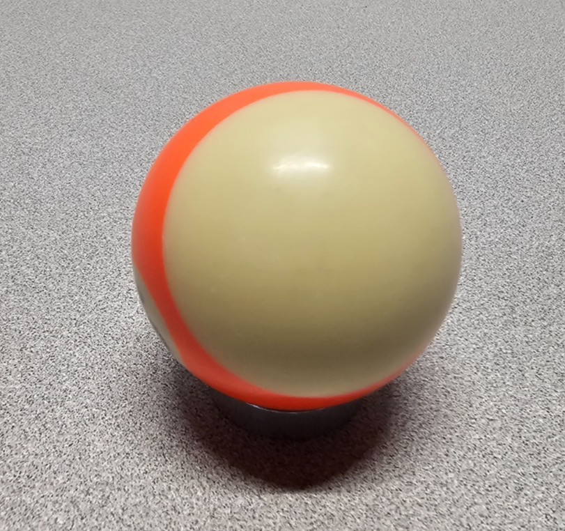 VTG Replacement Billiard Pool Ball 2 1/4" Diameter Std # 13 Stripe Orange
