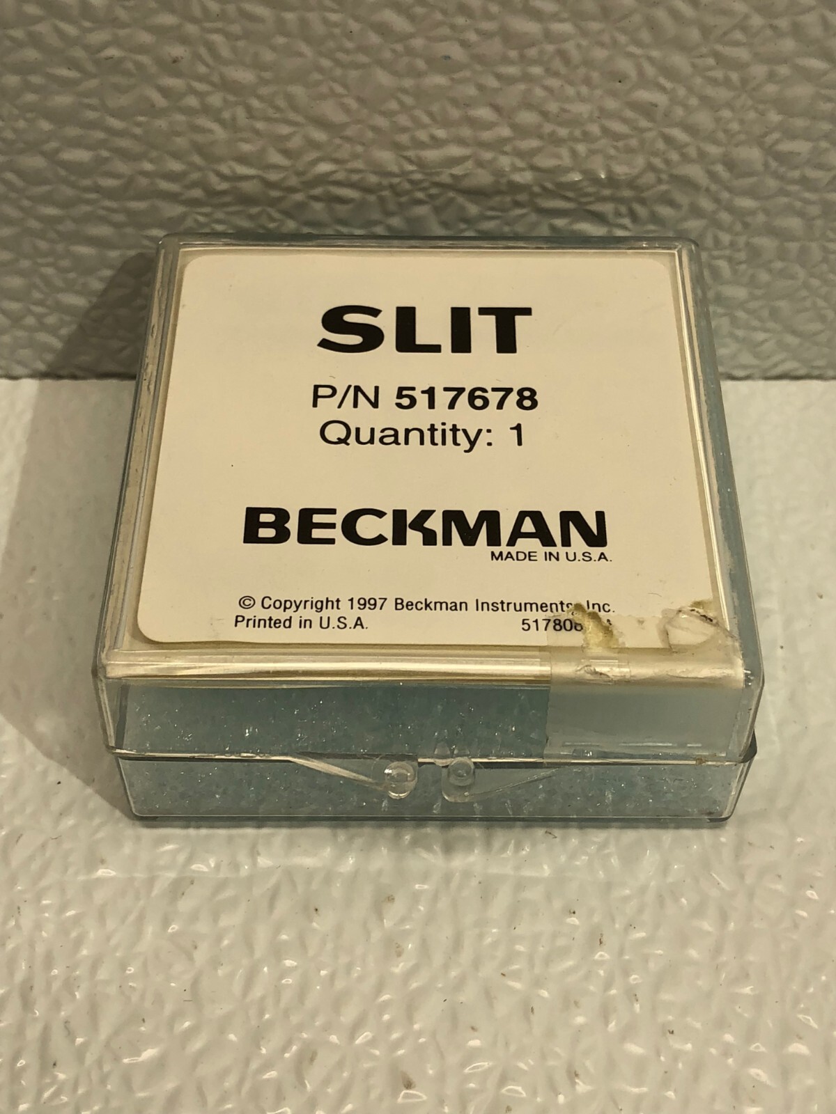 Beckman Coulter Slit 517678 1 Qty