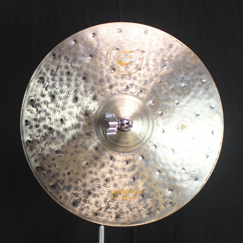 Turkish 14" Cappadocia Hi Hats - 1084g/1257g (video demo)