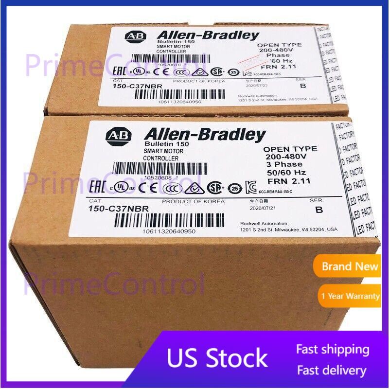 AB 150-C37NBR Smart Motor Controller 150C37NBR New Factory Sealed US Free Tax