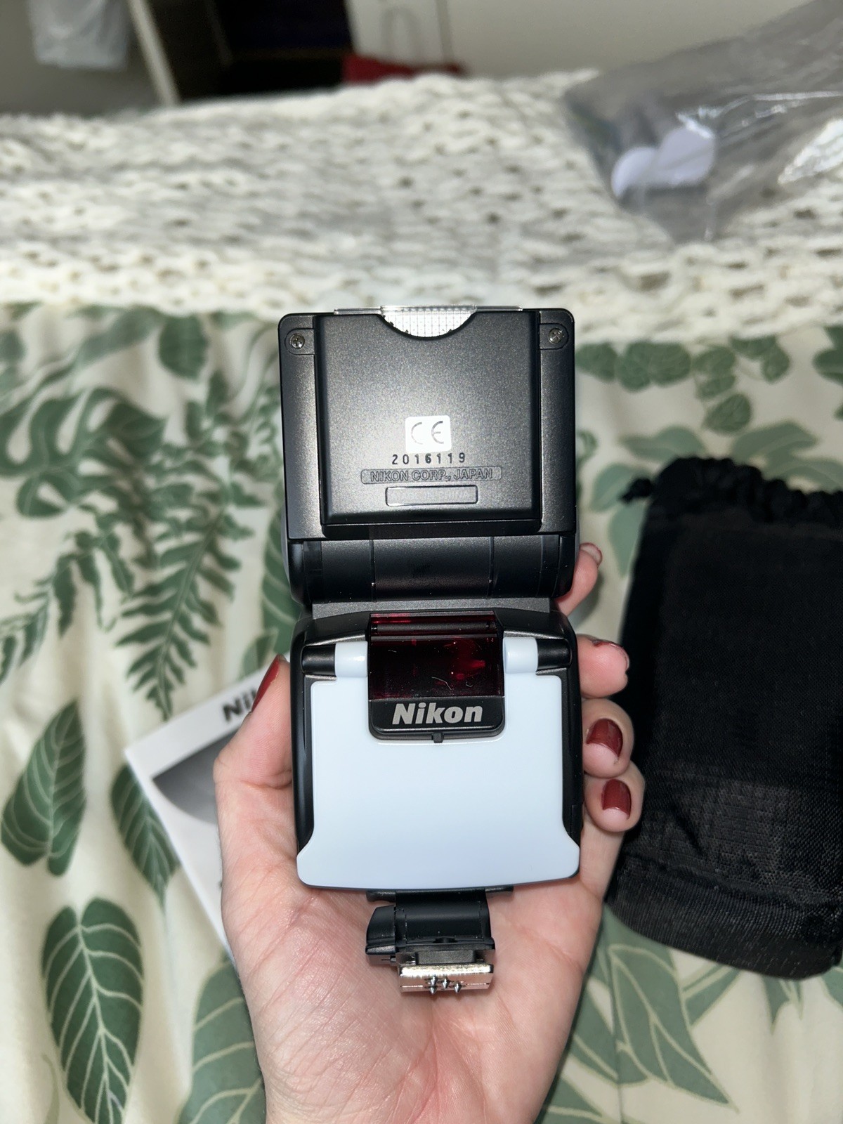 MINT Cond. Nikon Speedlight SB-50DX Flash w/case  Shoe Mount Tested