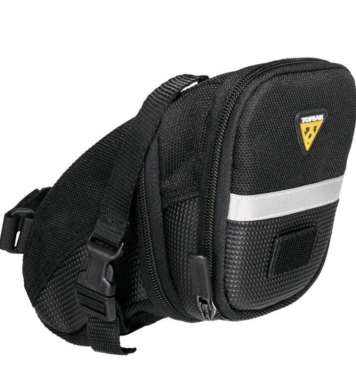 Topeak Aero Wedge Pack Bicycle Bag with Strap Mount Micro Pre-owned