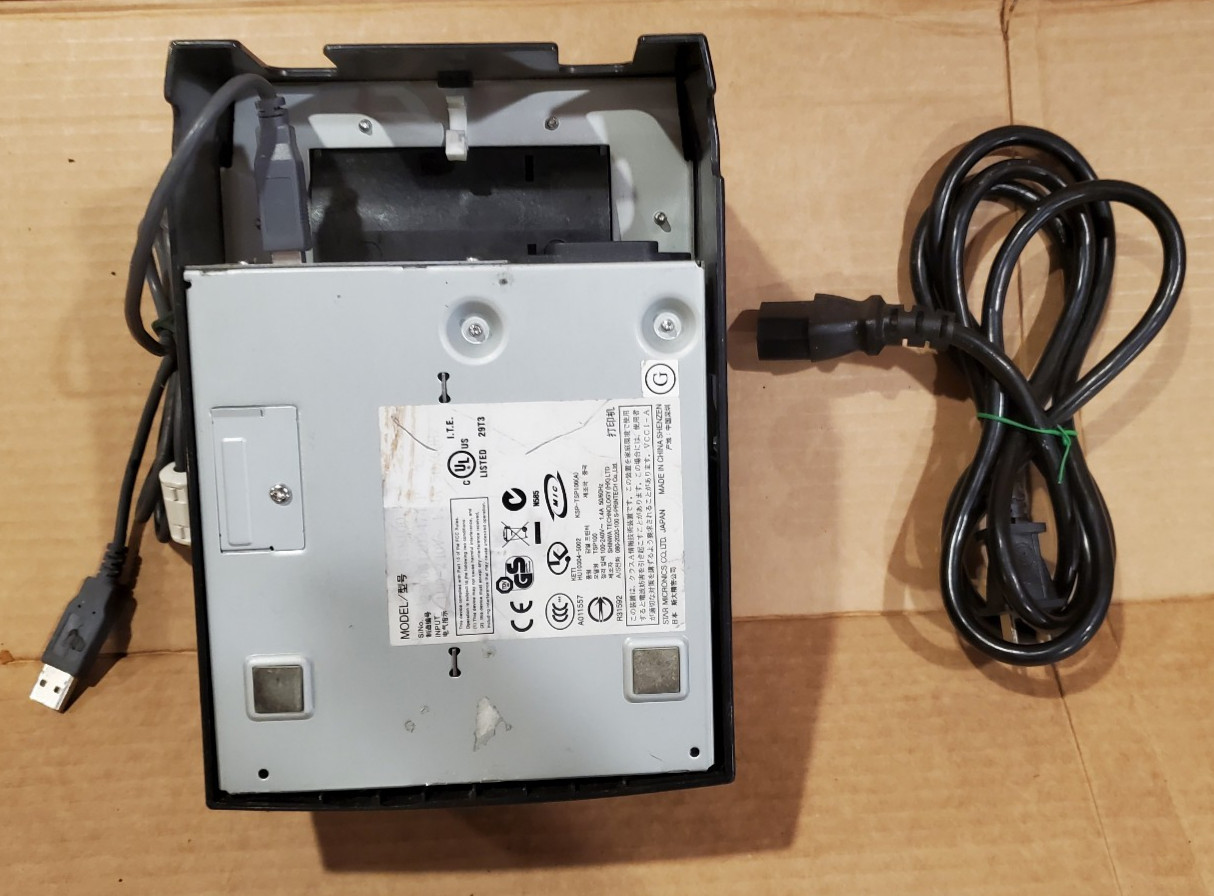 Star Micronics TSP100 Receipt Printer POS With Power Cord