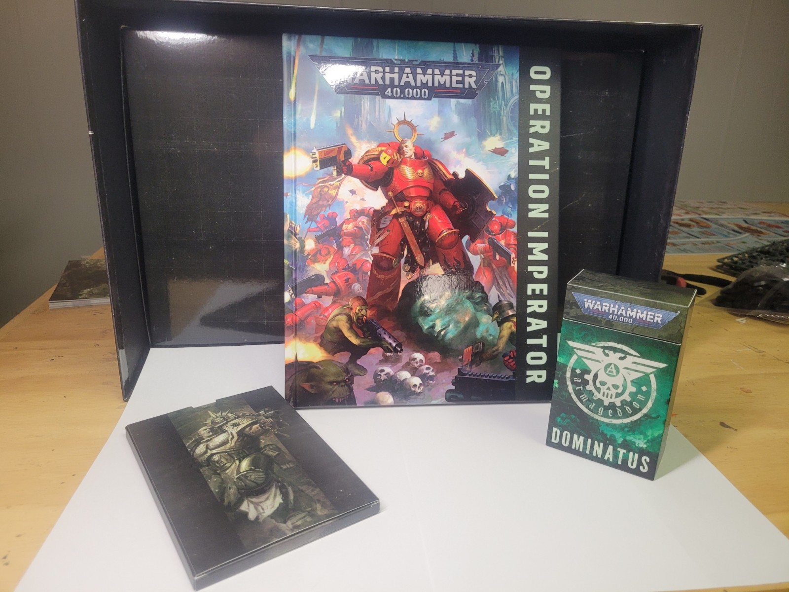 Armageddon Operation Imperator Book, Datacards, Dominus Campaign Deck Only