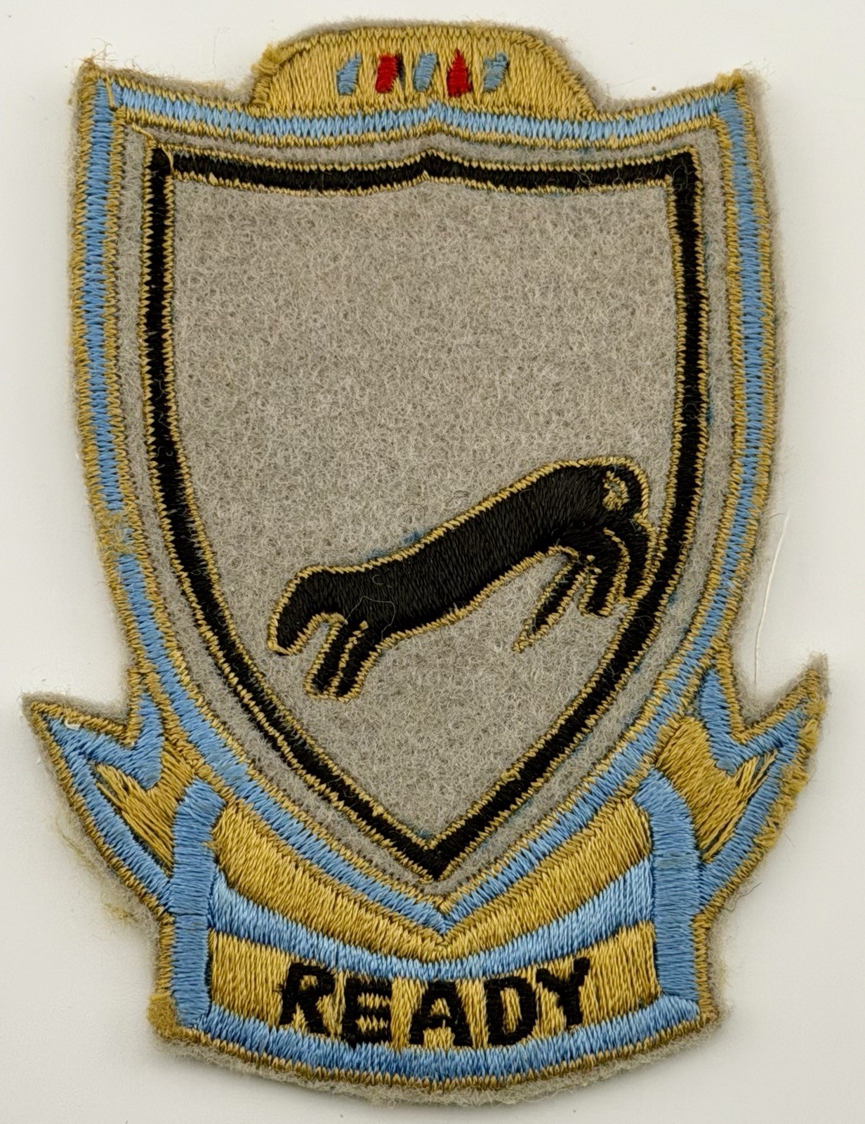 WWII 505th PIR READY Panther Pocket Patch 82nd Airborne Felt Variant