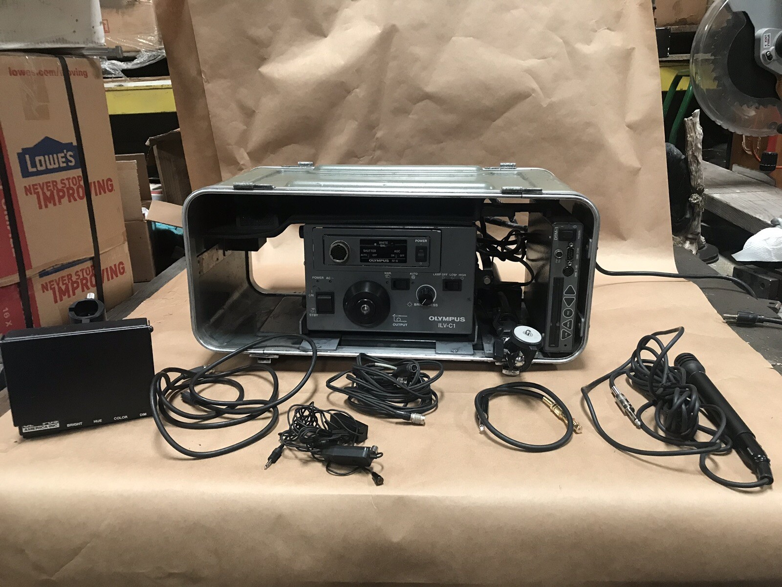 Olympus Industrial Borescope Set IV86-75 ILV-C1