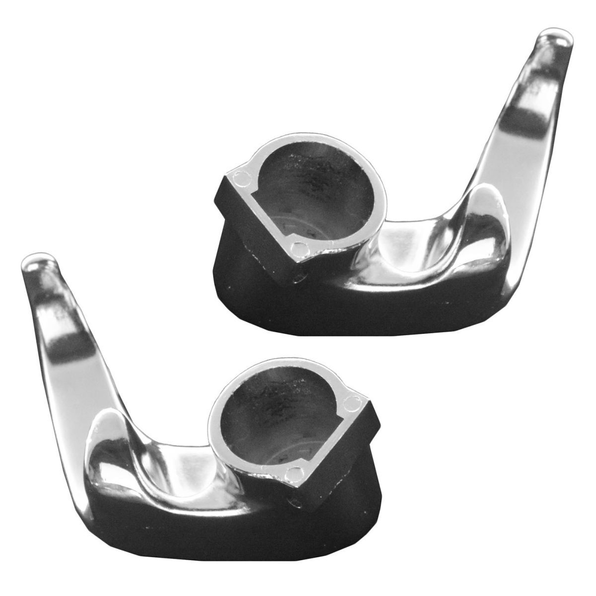 Locking Vent Window Handle Chrome Pair Set for Chevy GMC Blazer Jimmy Suburban