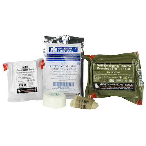 Kit Individual First Aid Kit North American Rescue 85-0404 Medical