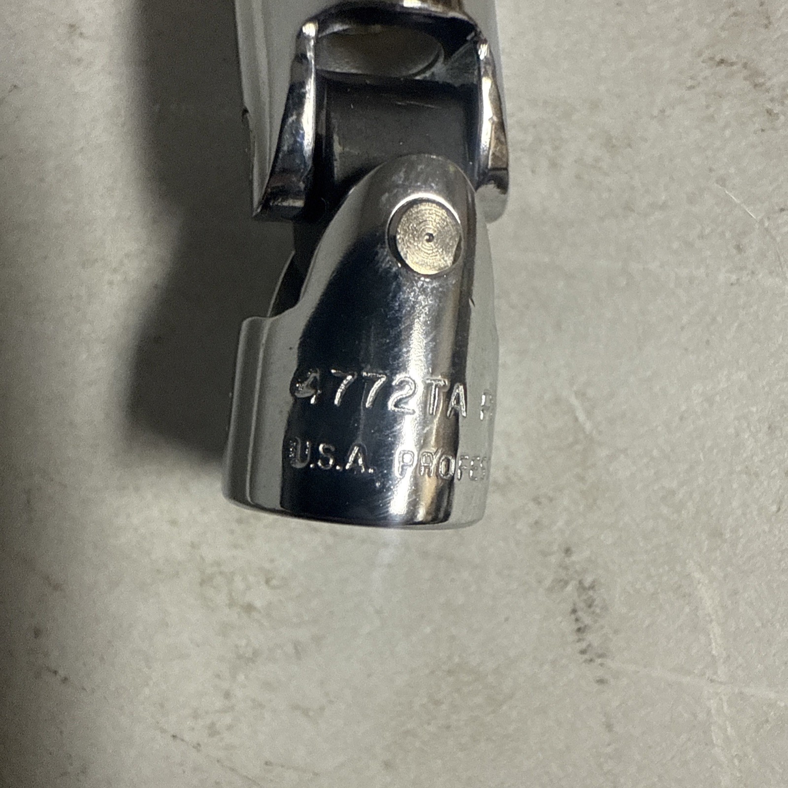 PROTO J4772TA Flex Socket,Steel,Chrome,5/16”