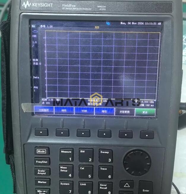ONE USED Keysight N9923A FIELDFOX RF VECTOR NETWORK ANALYZER 6GHz