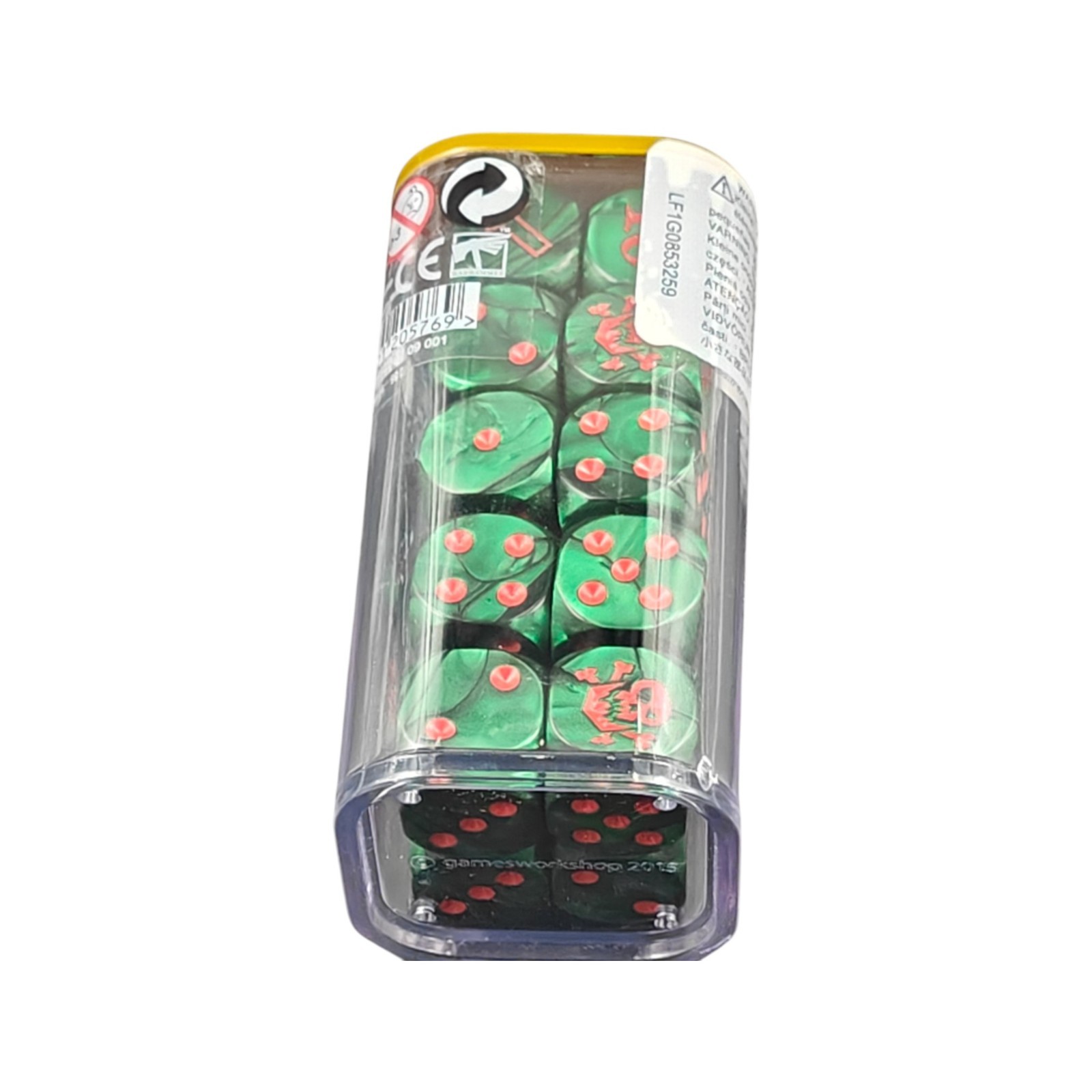 Warhammer Orcs Orks Dice Set Sealed Skull and Crossbones