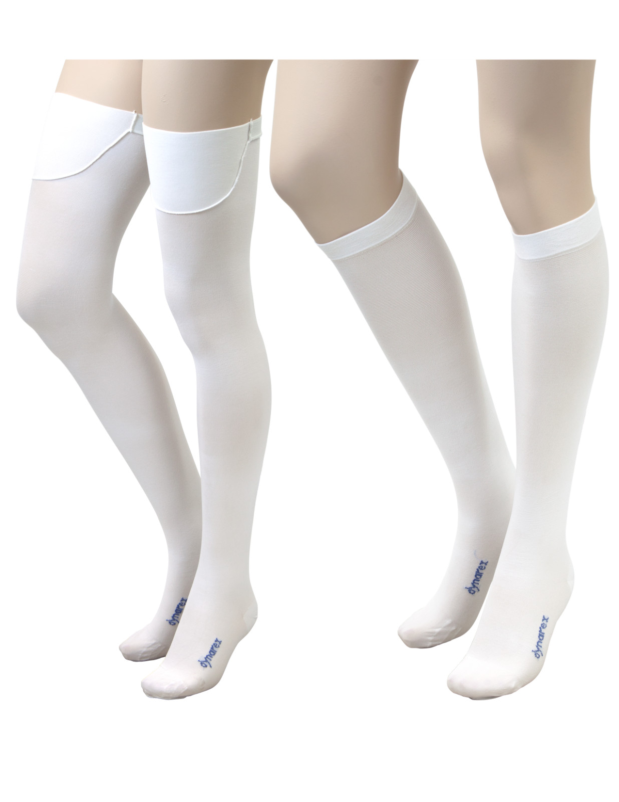 Medical Grade Anti-Embolism Knee & Thigh Socks Stockings, 8-20 & 15-20, mmHg