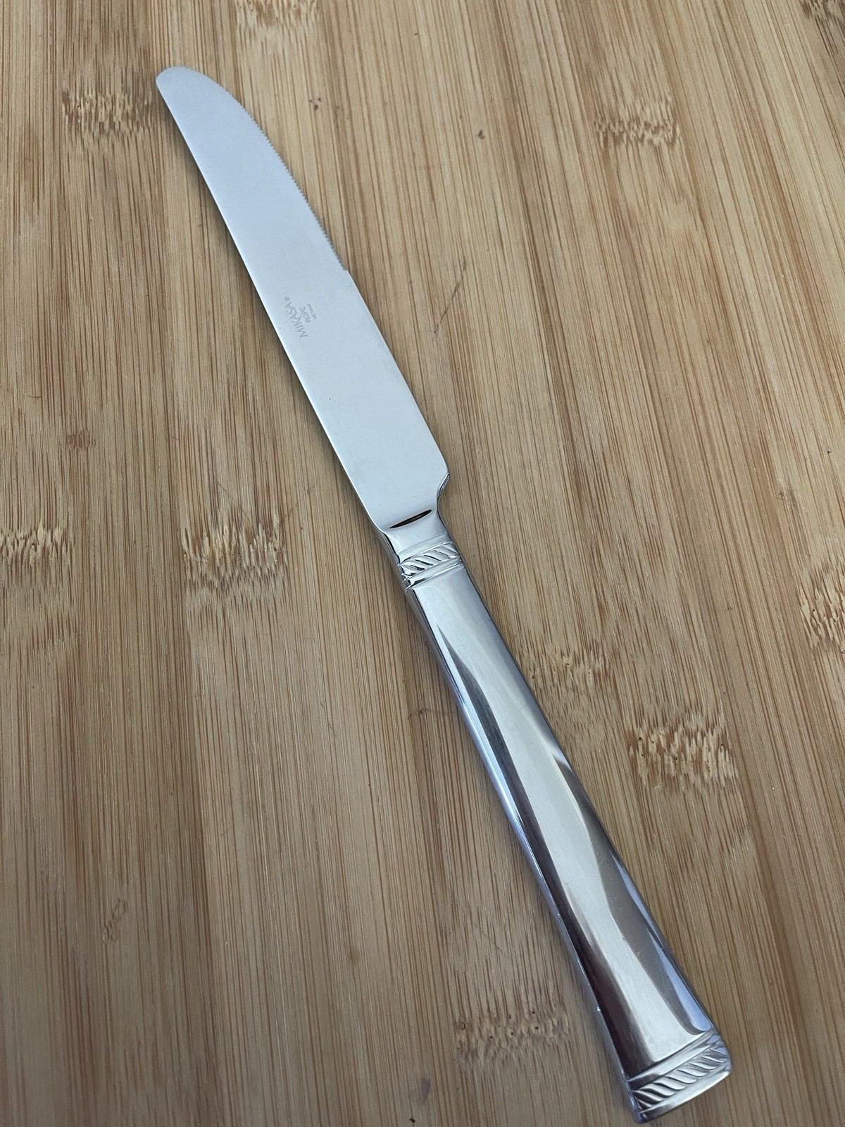 Mikasa 18/10 Stainless ROPE Glossy DINNER KNIFE 9.5"